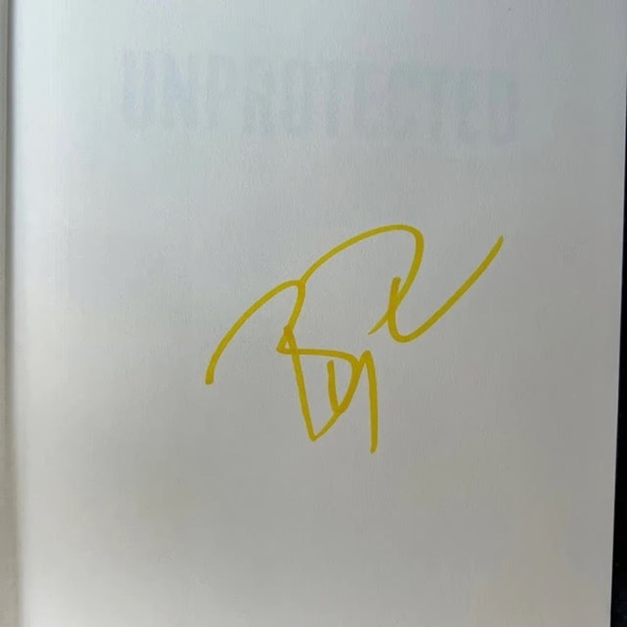Billy Porter "Unprotected: A Memoir" Autographed 1st Edition