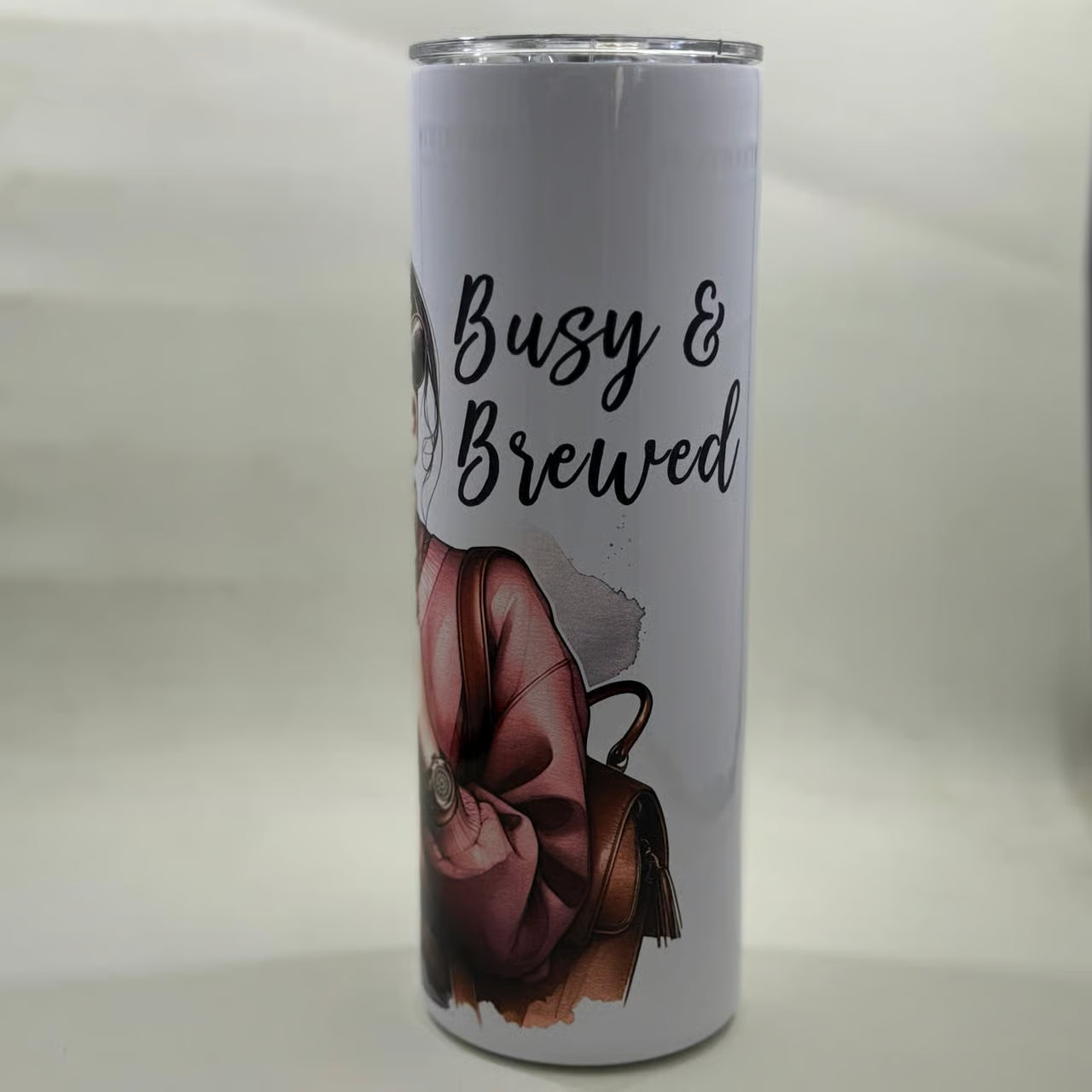 Busy & Brewed 20oz Stainless Steel Tumbler