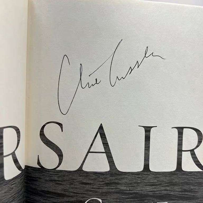 Clive Cussler "Corsair A Novel Of The Oregon Files" Autographed 1st Edition