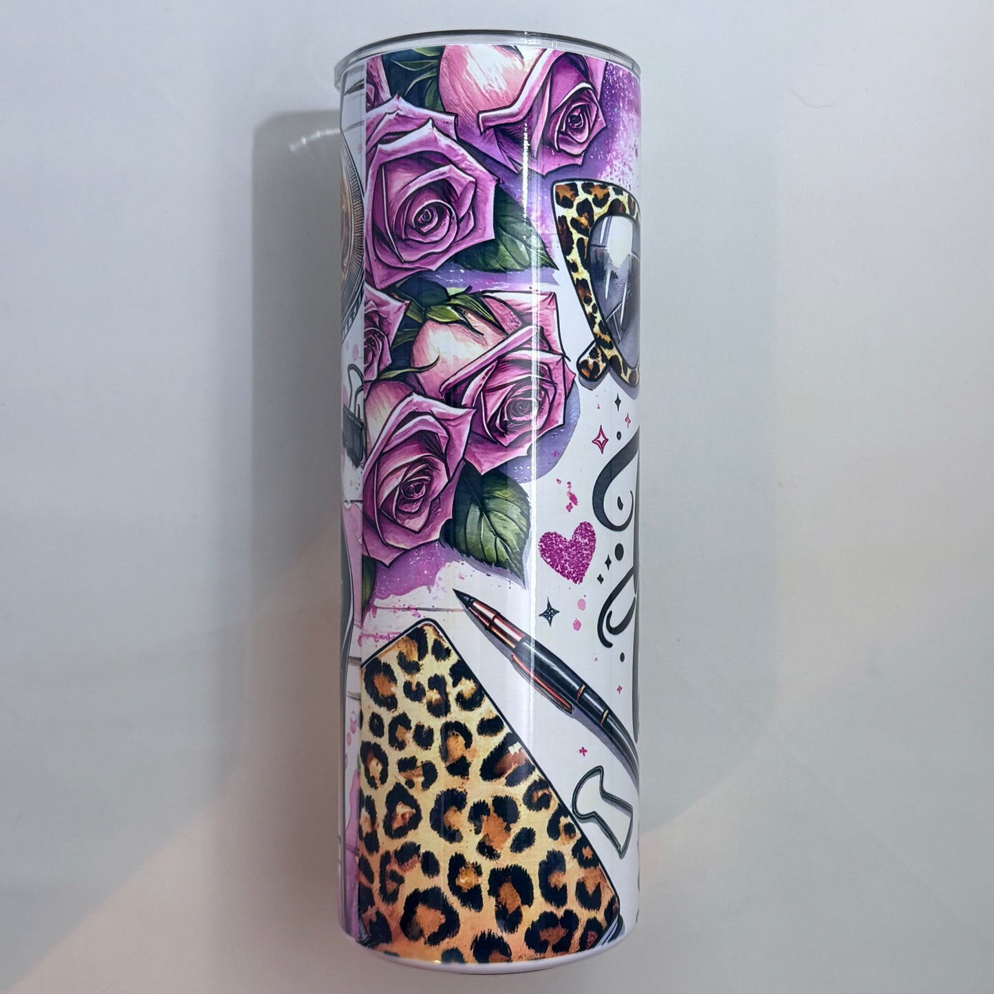 Boss Babe Black With Iced Coffee 20oz Stainless Steel Tumbler