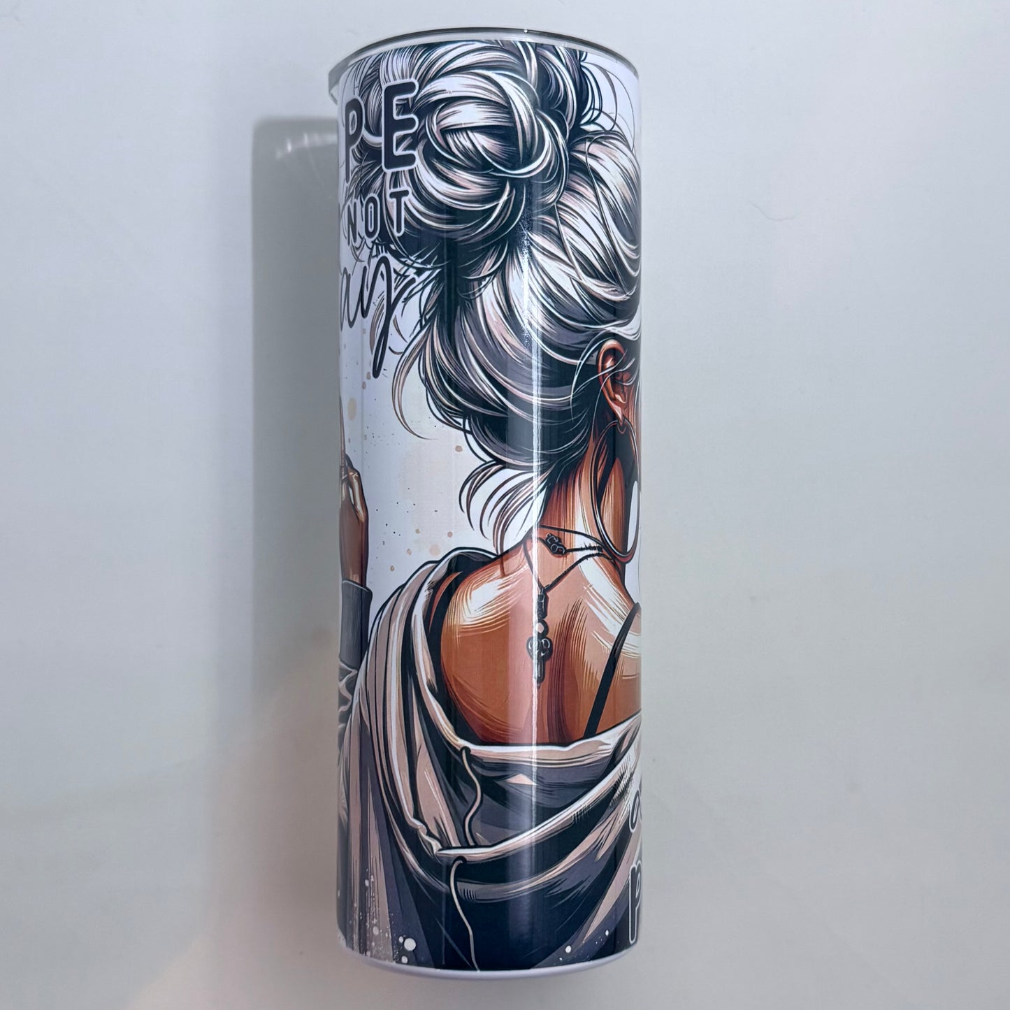Nope Not Today All Peopled Out 20oz Stainless Steel Tumbler