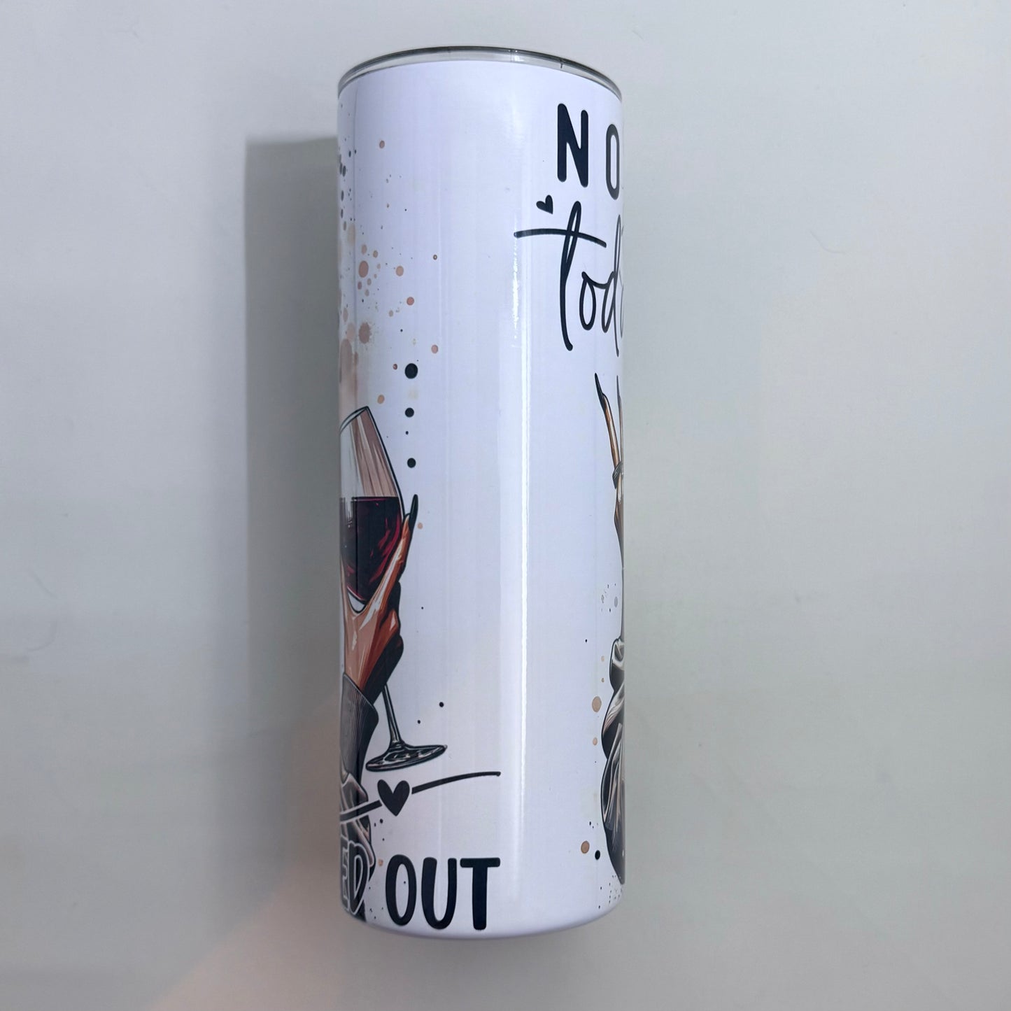 Nope Not Today All Peopled Out 20oz Stainless Steel Tumbler