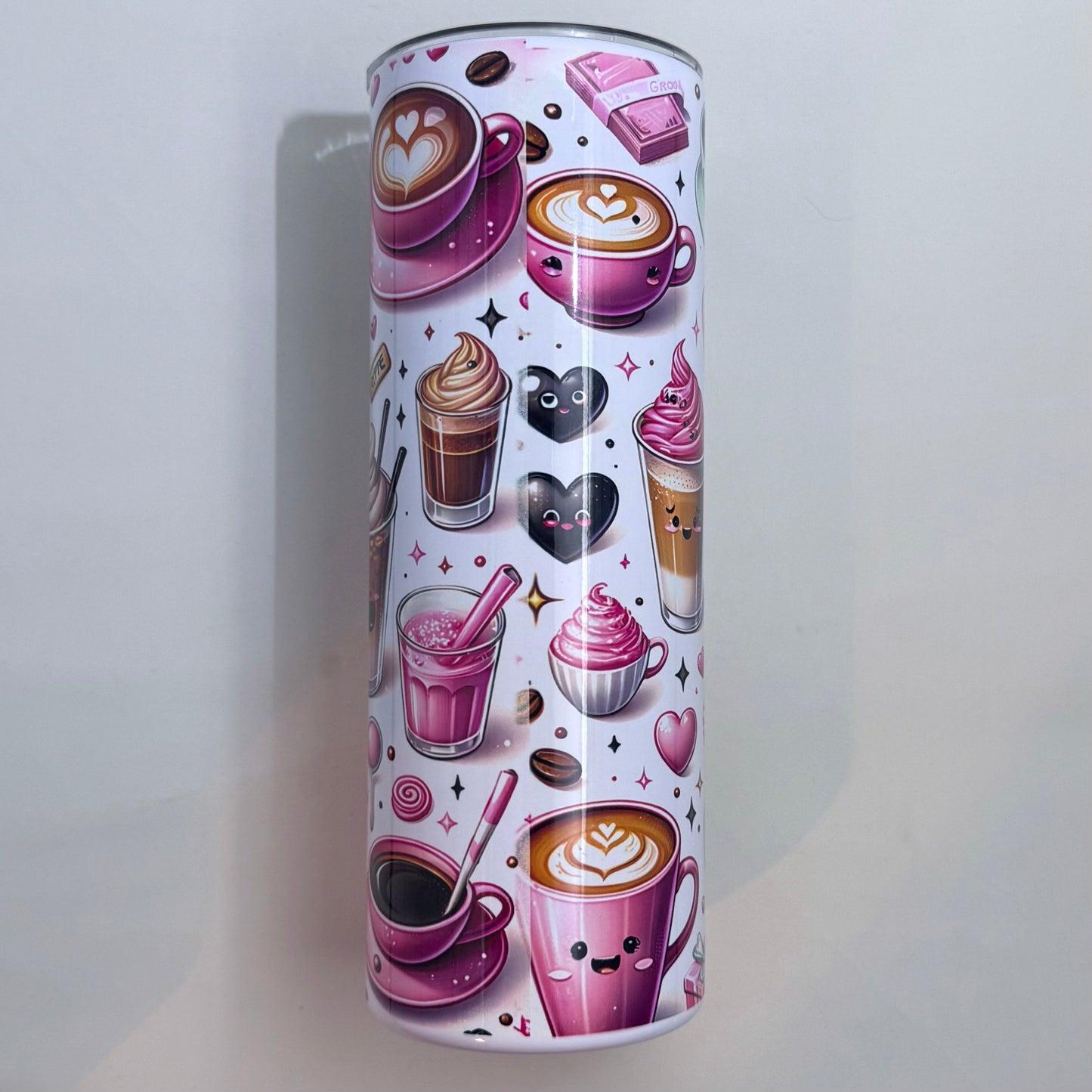 Cafecito Y Chisme (Coffee & Gossip) 20oz Stainless Steel Tumbler