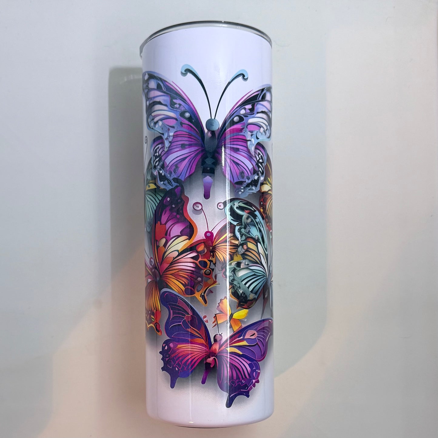 Butterflies 20oz Stainless Tumbler