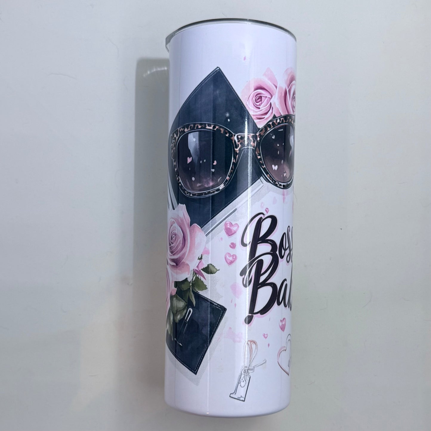 Boss Babe Pink 20oz Stainless Steel Tumbler
