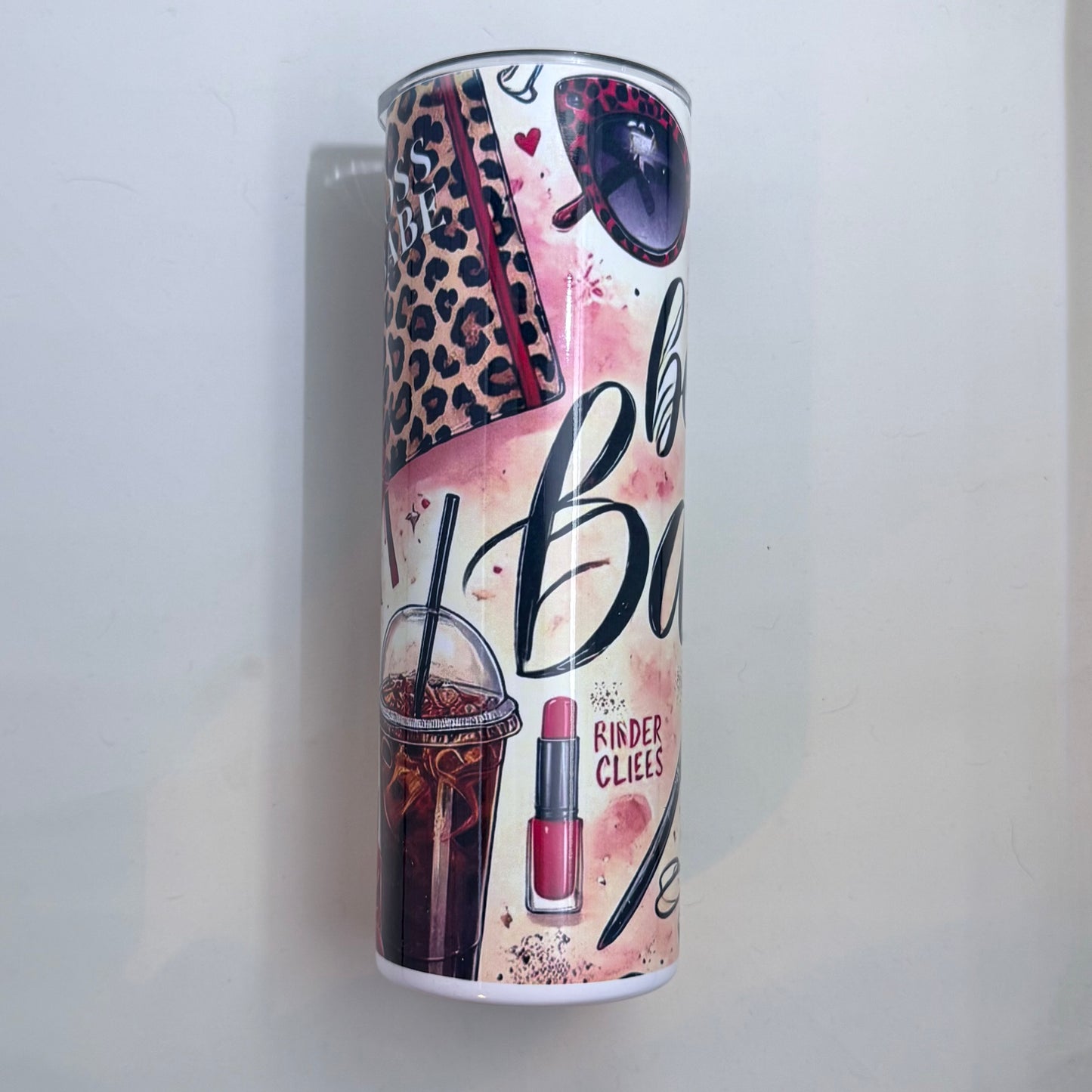 Boss Babe Red 20oz Stainless Steel Tumbler