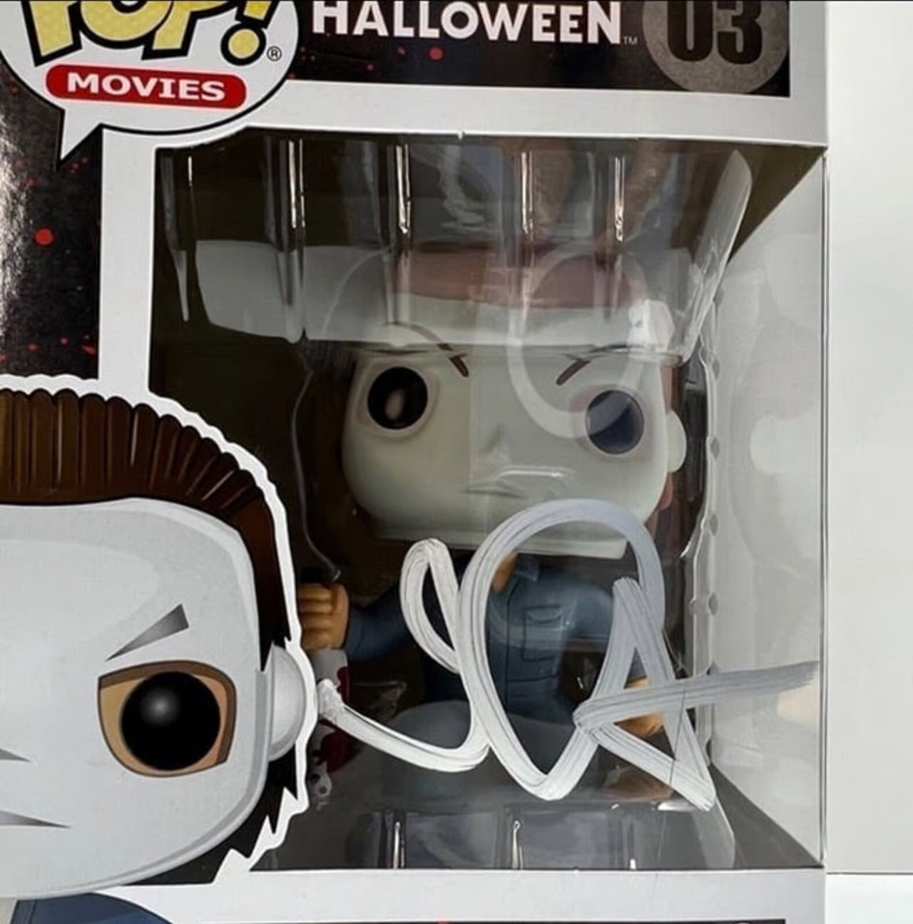John Carpenter Autographed Halloween Michael Myers Funko Pop 2019 #03