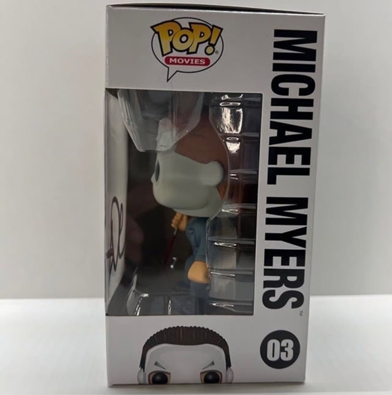 John Carpenter Autographed Halloween Michael Myers Funko Pop 2019 #03