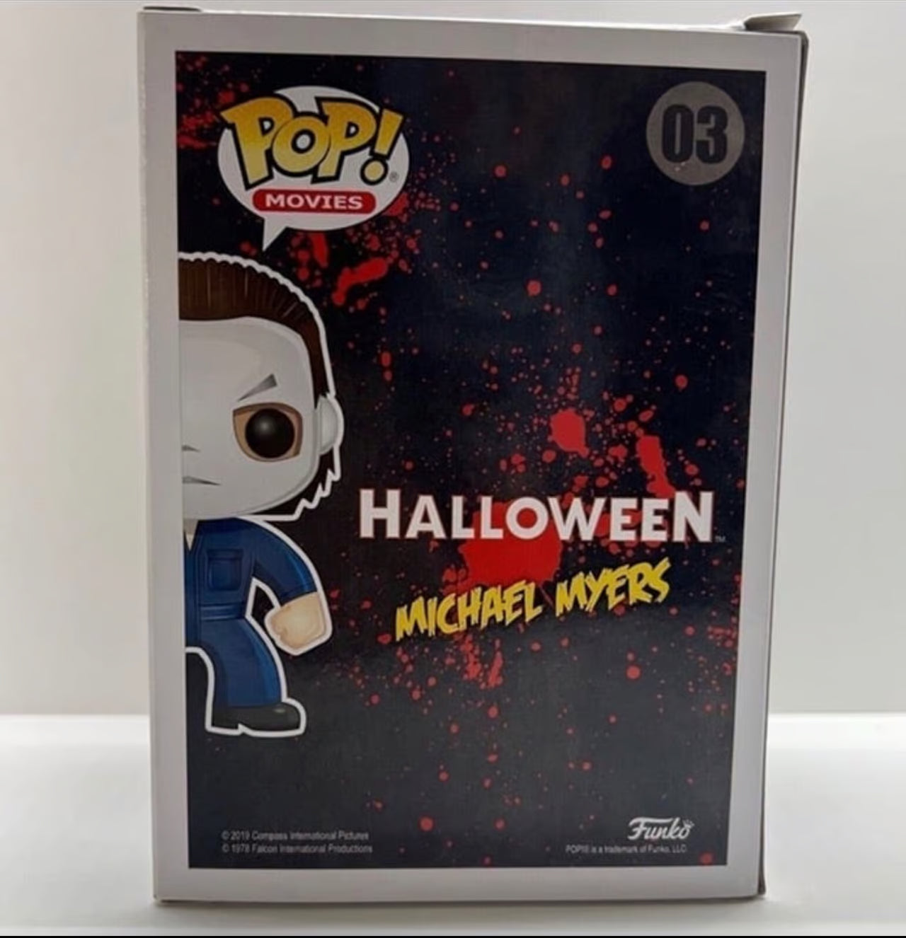 John Carpenter Autographed Halloween Michael Myers Funko Pop 2019 #03