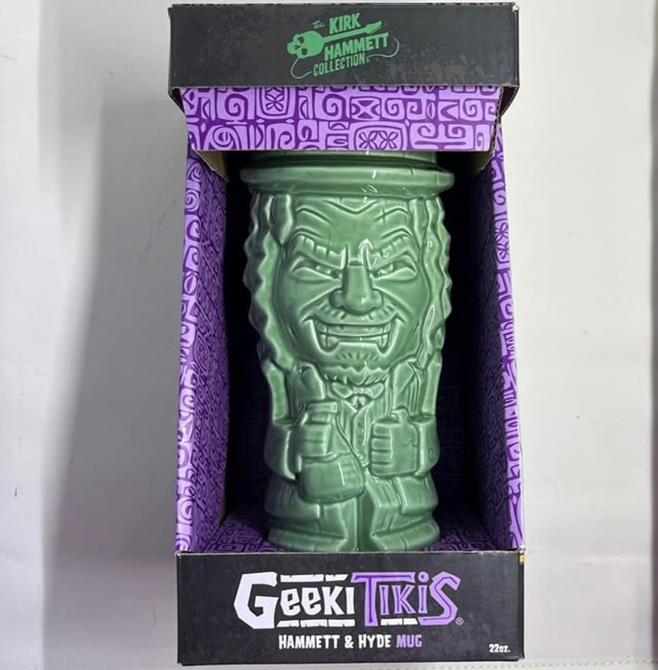 Kirk Hammett Autographed Limited Edition Geek Tiki / Hammett & Hyde Mug