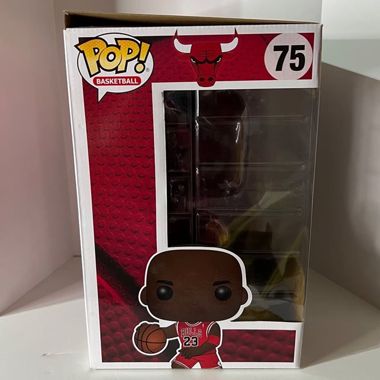 Michael Jordan 10" #75 Red Jersey Funko Pop