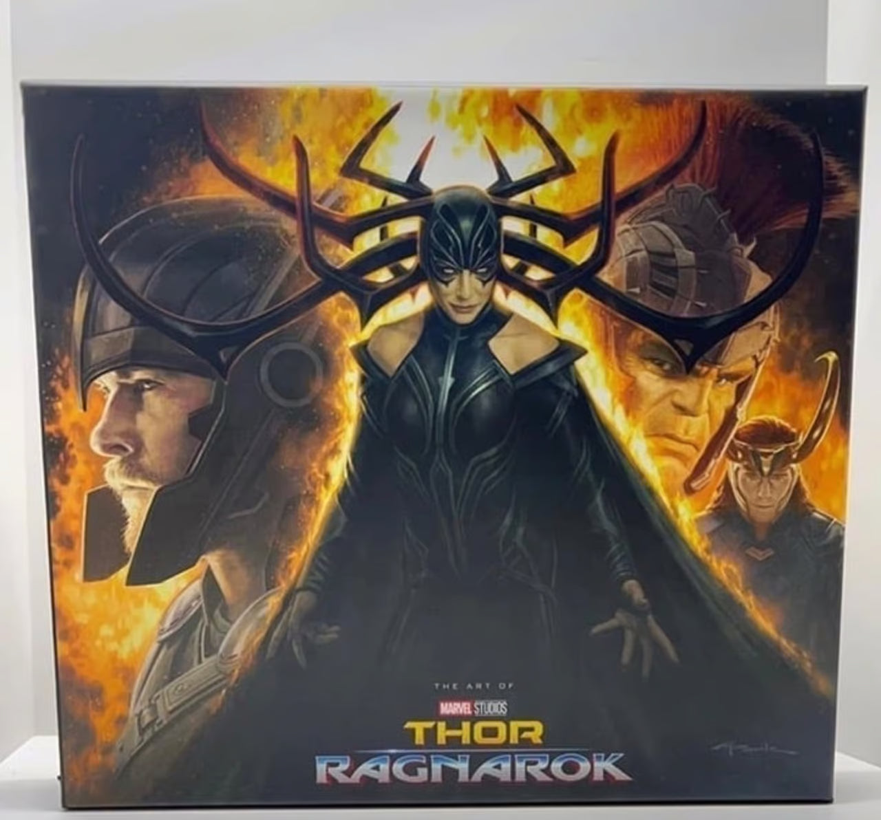 Marvel Studios "The Art Of Thor Ragnarok" Autographed x7