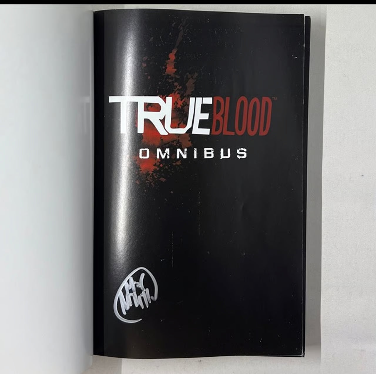 Michael McMillian "True Blood Omnibus" Autographed Graphic Novel