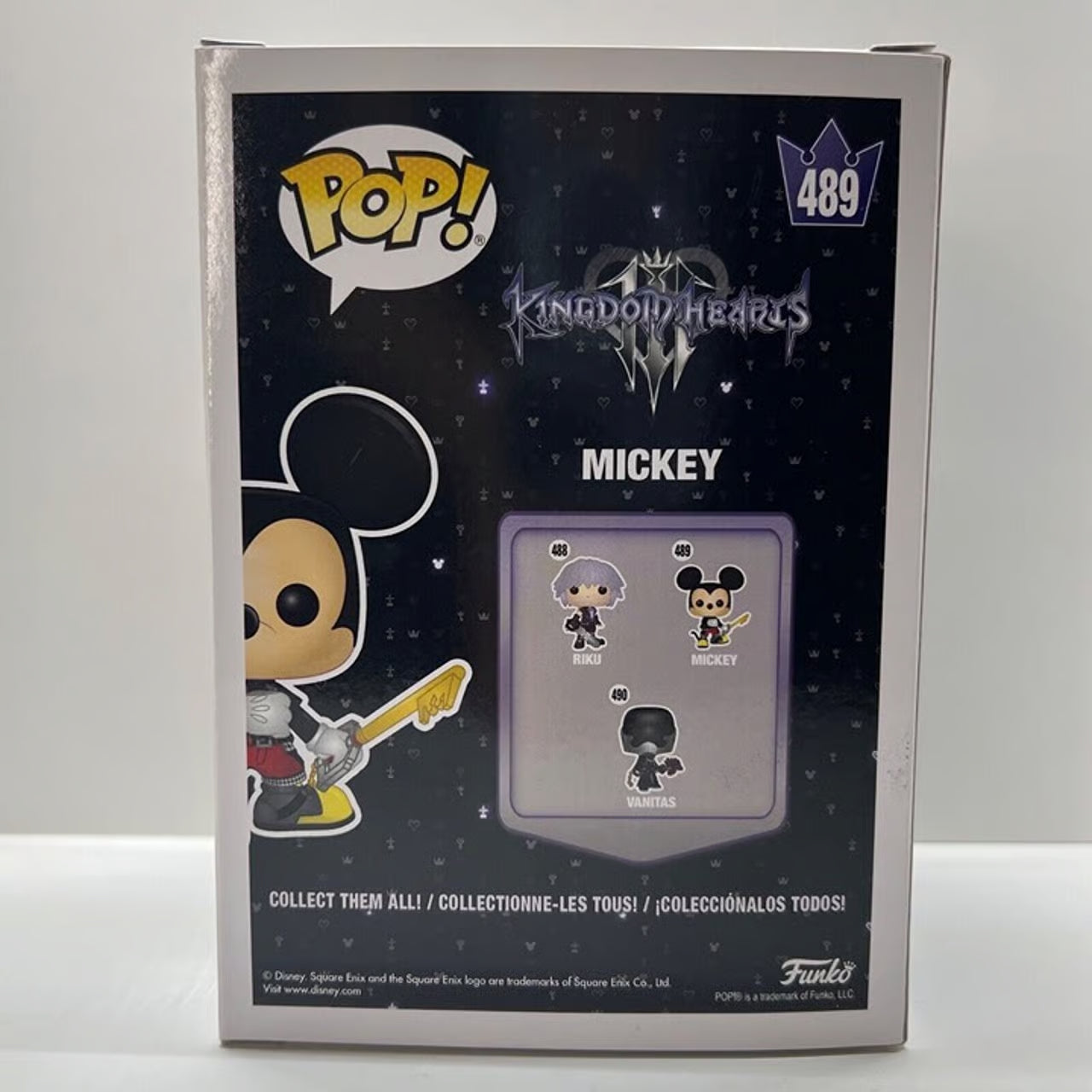 Mickey Mouse Kingdom Hearts Funko Pop #489