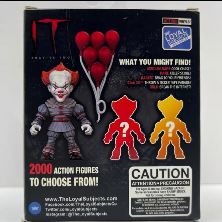 IT Pennywise The Loyal Subjects Action Vinyls