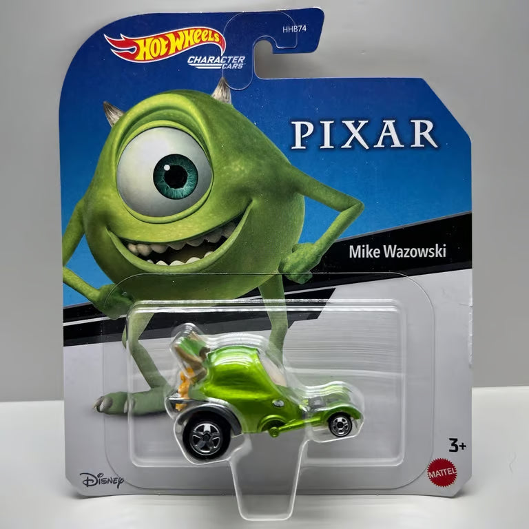 Disney Hot Wheels Pixar Characters (7) Remy Sully Buzz Lightyear Wall-E Woody Mike Wazowski Dug