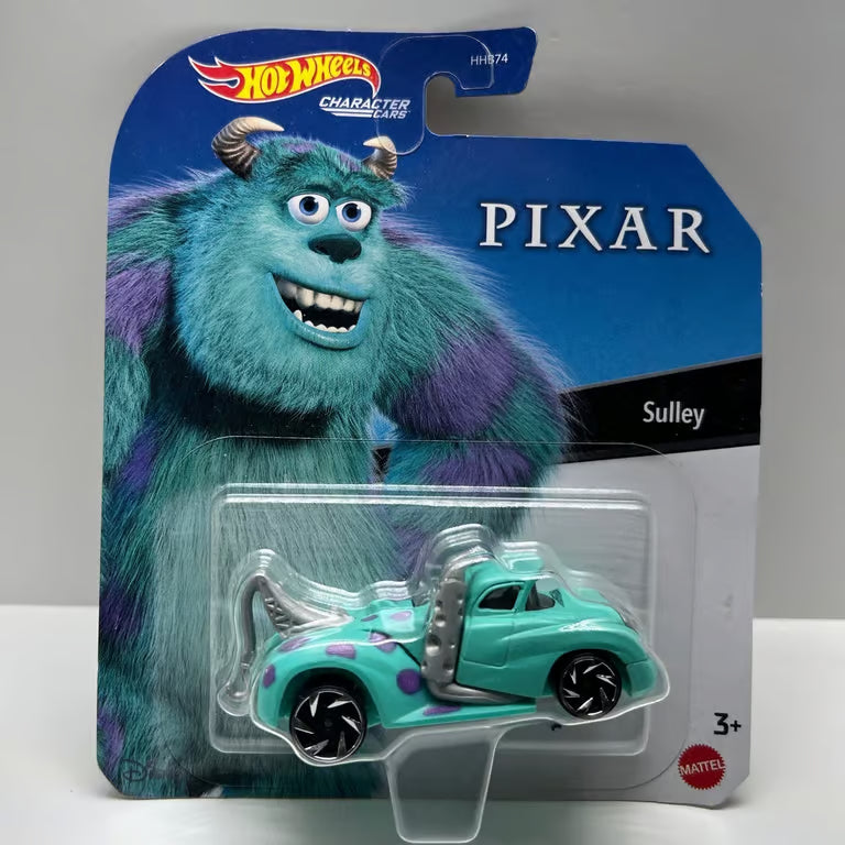 Disney Hot Wheels Pixar Characters (7) Remy Sully Buzz Lightyear Wall-E Woody Mike Wazowski Dug
