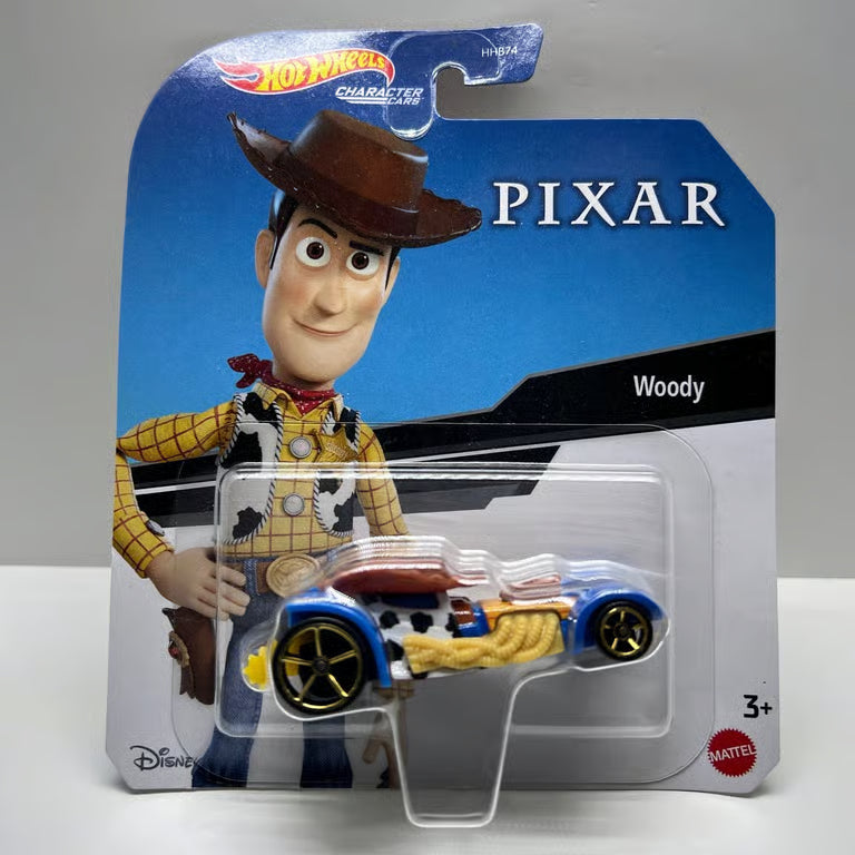 Disney Hot Wheels Pixar Characters (7) Remy Sully Buzz Lightyear Wall-E Woody Mike Wazowski Dug
