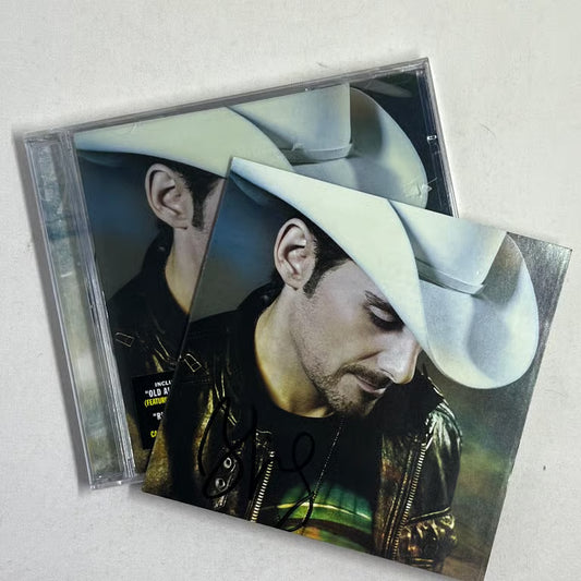 Brad Paisley "This Is Country Music" Autographed CD Booklet With New CD