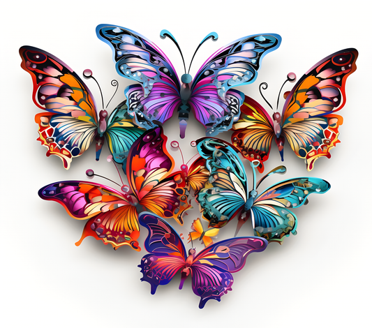 Butterflies 20oz Stainless Tumbler