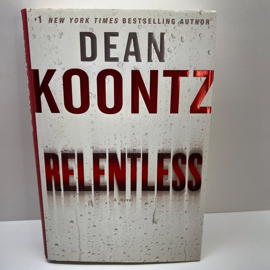 Dean Koontz "Relentless" Autographed Hardcover