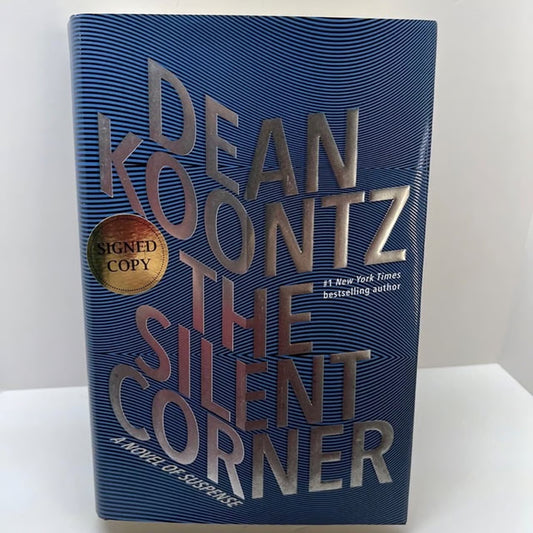Dean Koontz "The Silent Corner A Novel Of Suspense" Autographed 1st Edition