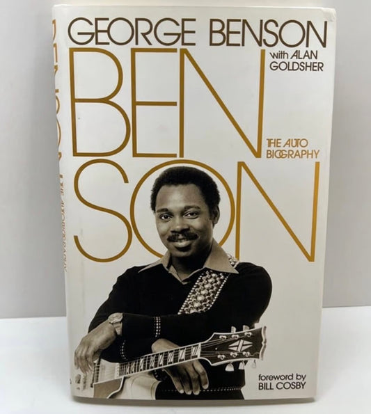 George Benson "Benson The Autobiography" 1st Edition 1st Print Autographed