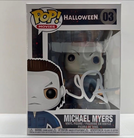 John Carpenter Autographed Halloween Michael Myers Funko Pop 2019 #03