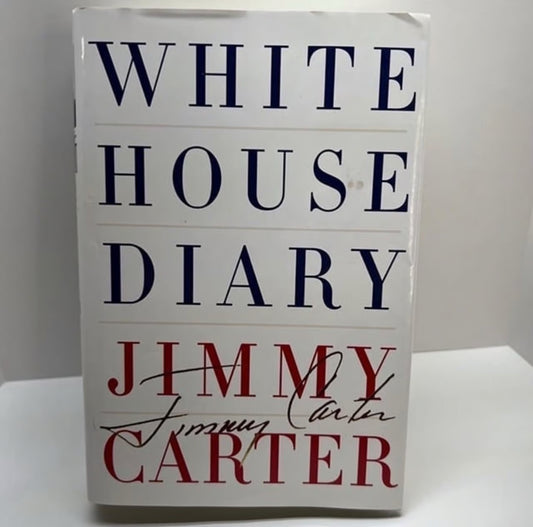 Jimmy Carter "White House Diary" 1st Edition Autographed