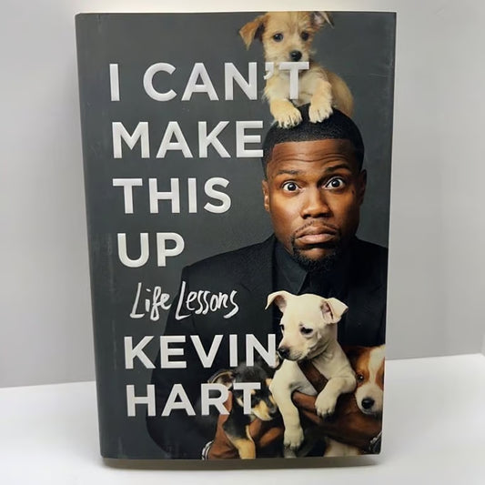 Kevin Hart "I Can't Make This Up - Life Lessons" Autographed 1st Edition