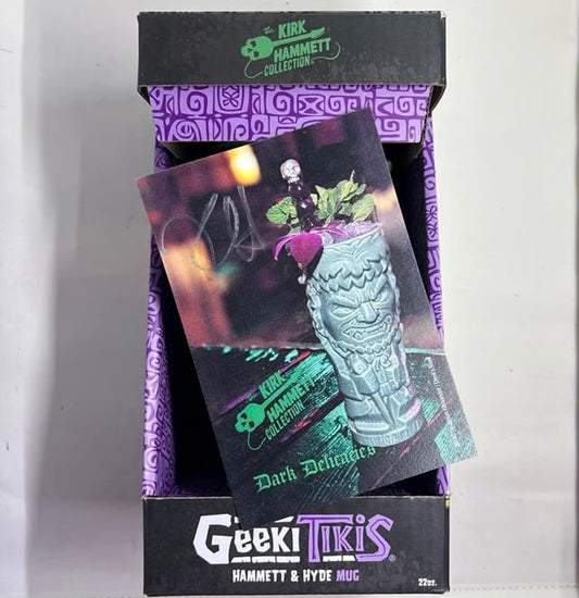 Kirk Hammett Autographed  Limited Edition Geek Tiki / Hammett & Hyde Mug