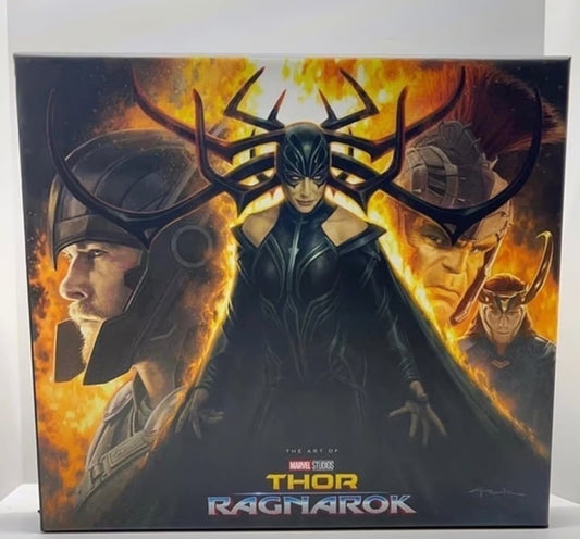 Marvel Studios "The Art Of Thor Ragnarok" Autographed x7