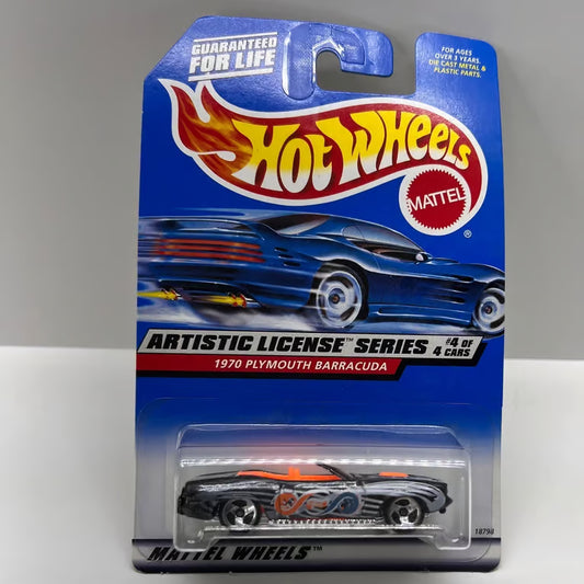 Hot Wheels Artistic License Series 1970 Plymouth Barracuda