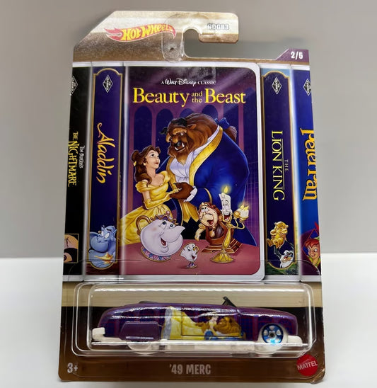 Hot Wheels A Walt Disney Classic Beauty and The Beast '49 Merc