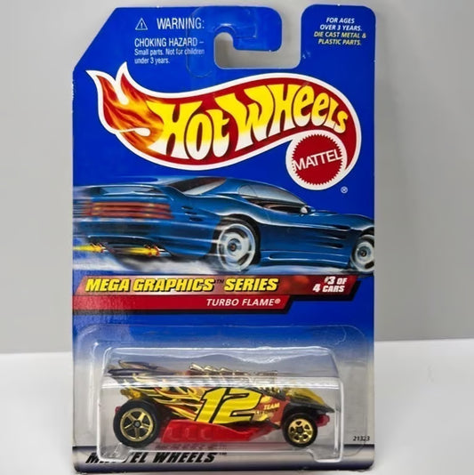 Hot Wheels Mega Graphics Series - Turbo Flame