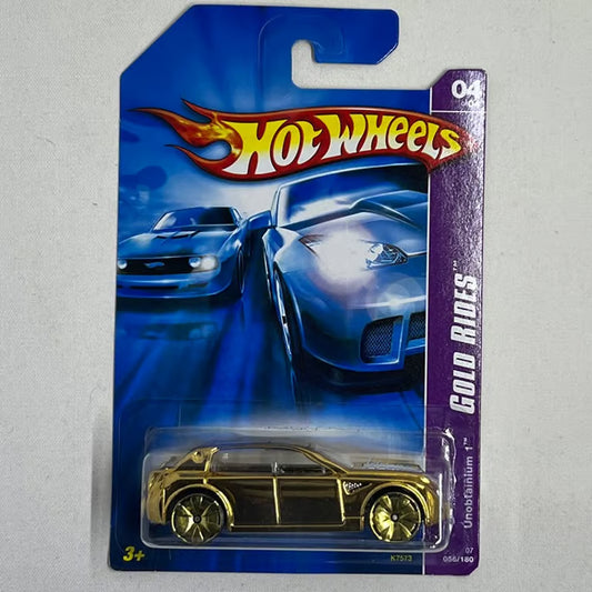 Hot Wheels Unobtainium 1 Gold Rides