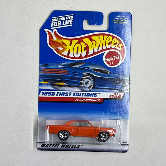 Hot Wheels 1098 First Edition '70 Roadrunner
